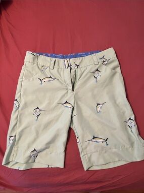 Swordfish / Marlin-Print Women's Bermuda Shorts